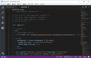 Visual Studio Codeカラーテーマは、Dark+
