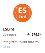 ESLint拡張機能