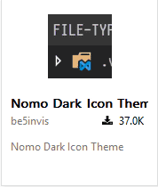 Nomo Dark Icon Theme