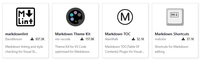 Markdown拡張機能